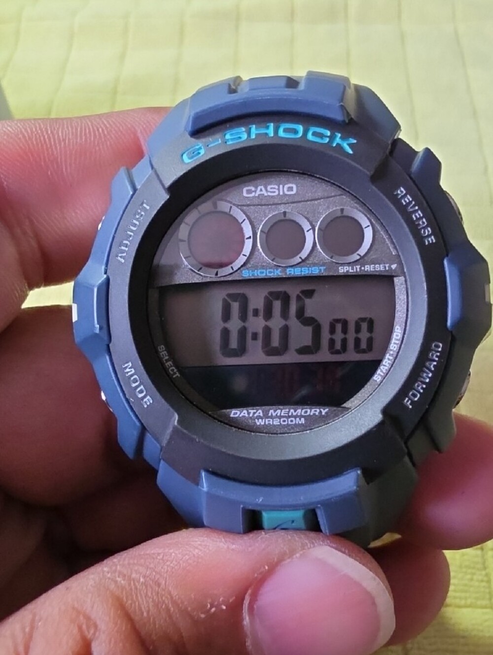 Vintage Casio G-Shock G-3010F-2AV Bue - Tested & Works Great - Picture 8 of 12